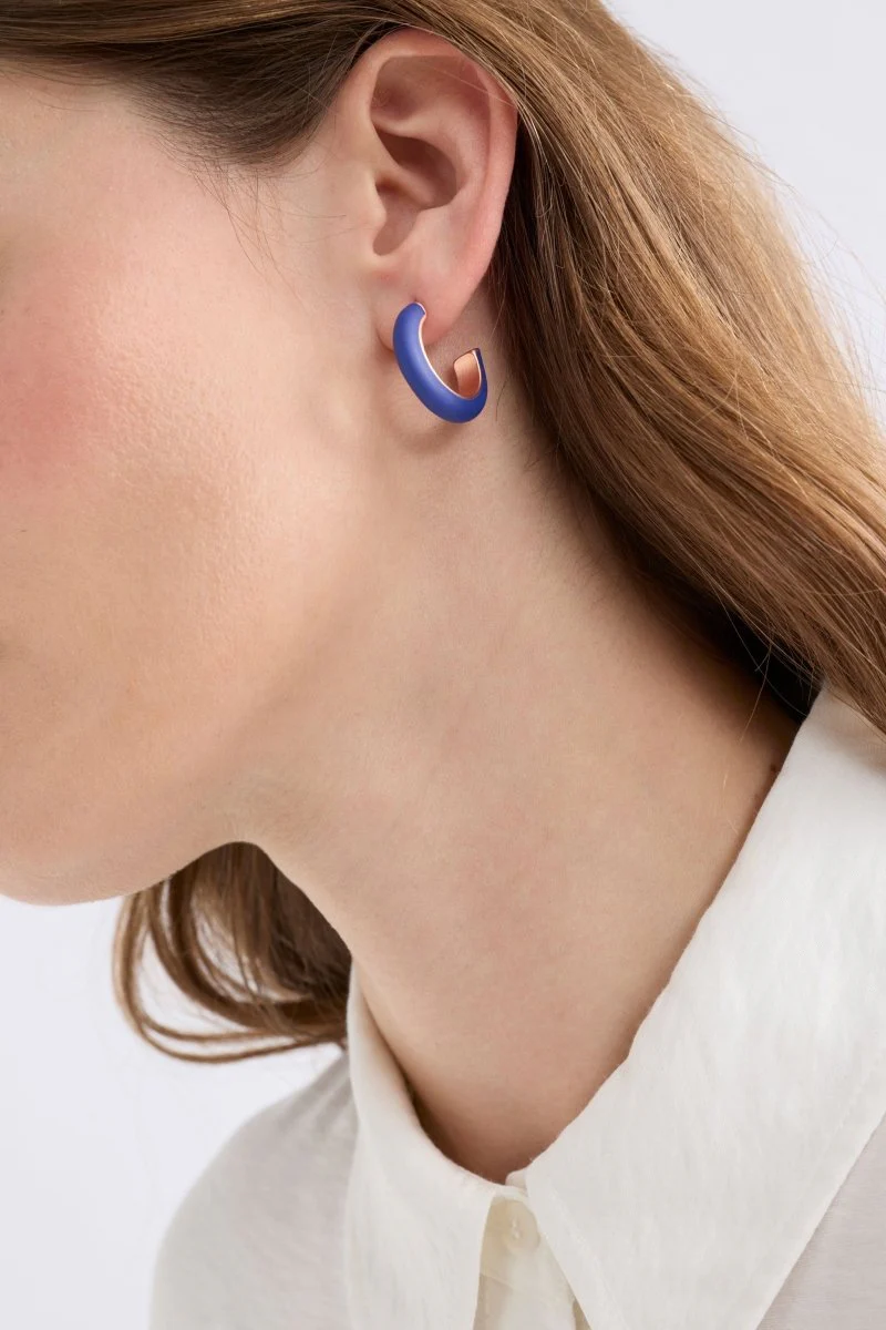 Emal Mini Hoop Earring - Image 6