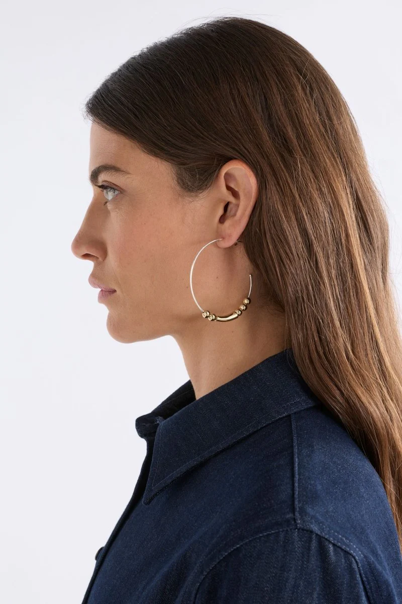 Enna Large Hoop Earring - Image 4
