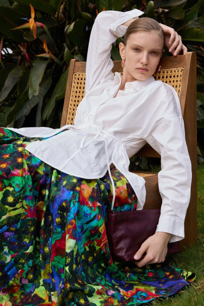 Gia Skirt Apelle Print - Image 10