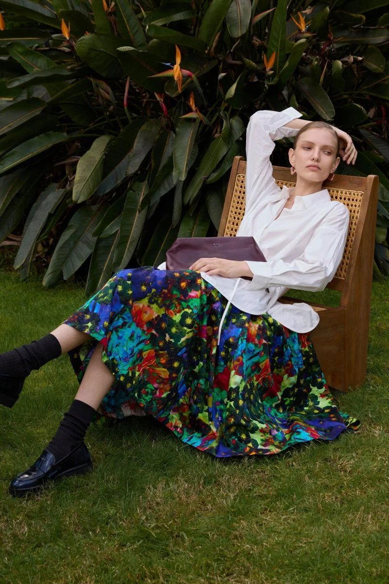 Gia Skirt Apelle Print - Image 9