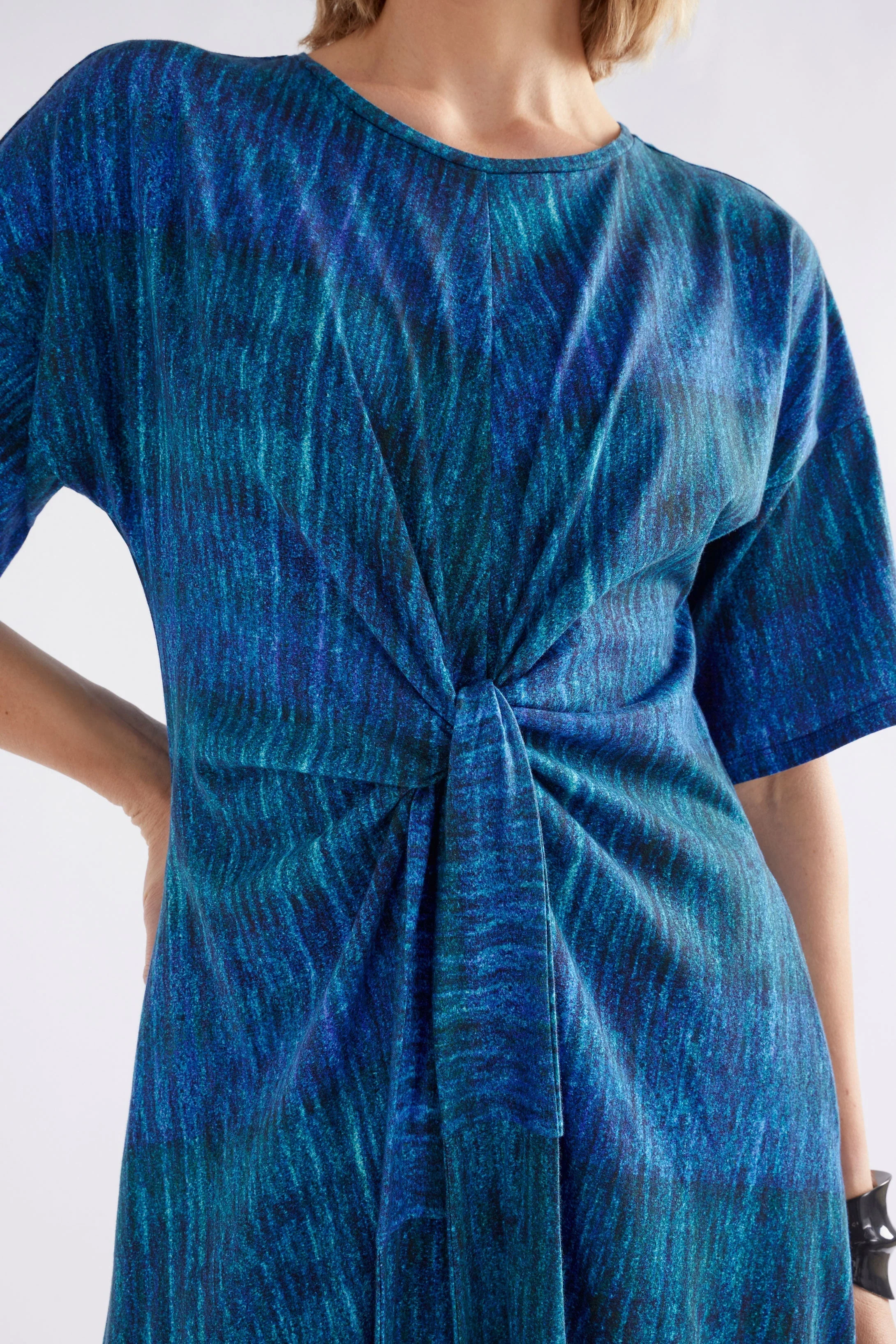 Kihte Tshirt Dress Mikko Print - Image 3