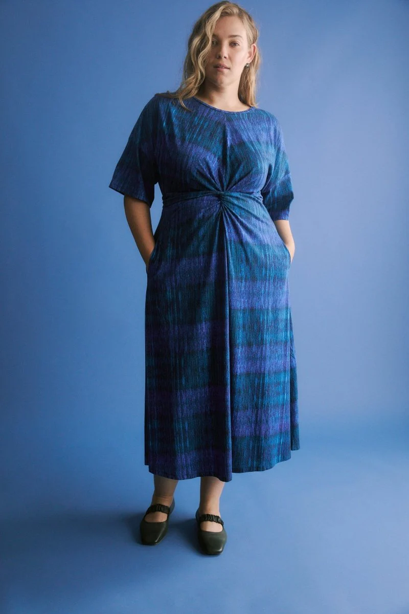 Kihte Tshirt Dress Mikko Print - Image 6